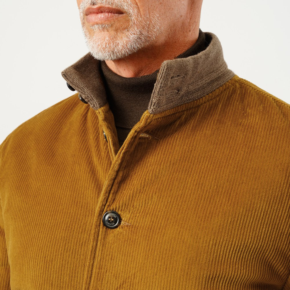 ヴァルスター VALSTAR ヴァルスタリーノ 407A.D074 コーデュロイ ブルゾン 25AW 秋冬 PADDED VALSTARINO パデッド 中綿 バルスター バルスタリーノ メンズ アウター イタリア ジャケット ブルゾン ショート丈 アウター インポート