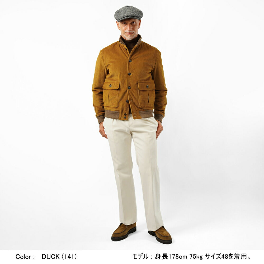 ヴァルスター VALSTAR ヴァルスタリーノ 407A.D074 コーデュロイ ブルゾン 25AW 秋冬 PADDED VALSTARINO パデッド 中綿 バルスター バルスタリーノ メンズ アウター イタリア ジャケット ブルゾン ショート丈 アウター インポート