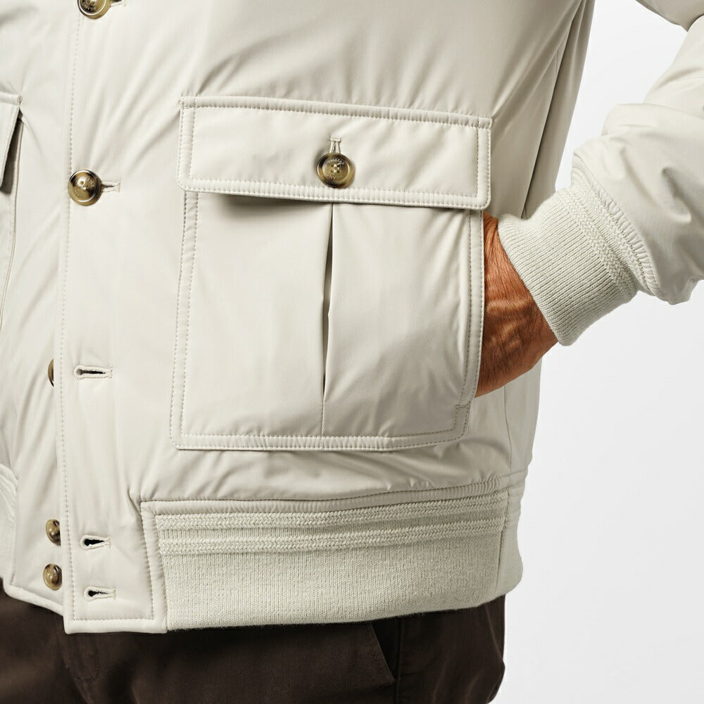 ヴァルスター VALSTAR ヴァルスタリーノ 407A.D083 3レイヤー ナイロン ブルゾン 25AW 秋冬 PADDED VALSTARINO パデッド 中綿 撥水 3レイヤー バルスター バルスタリーノ メンズ アウター イタリア ジャケット ブルゾン ショート丈 アウター インポート