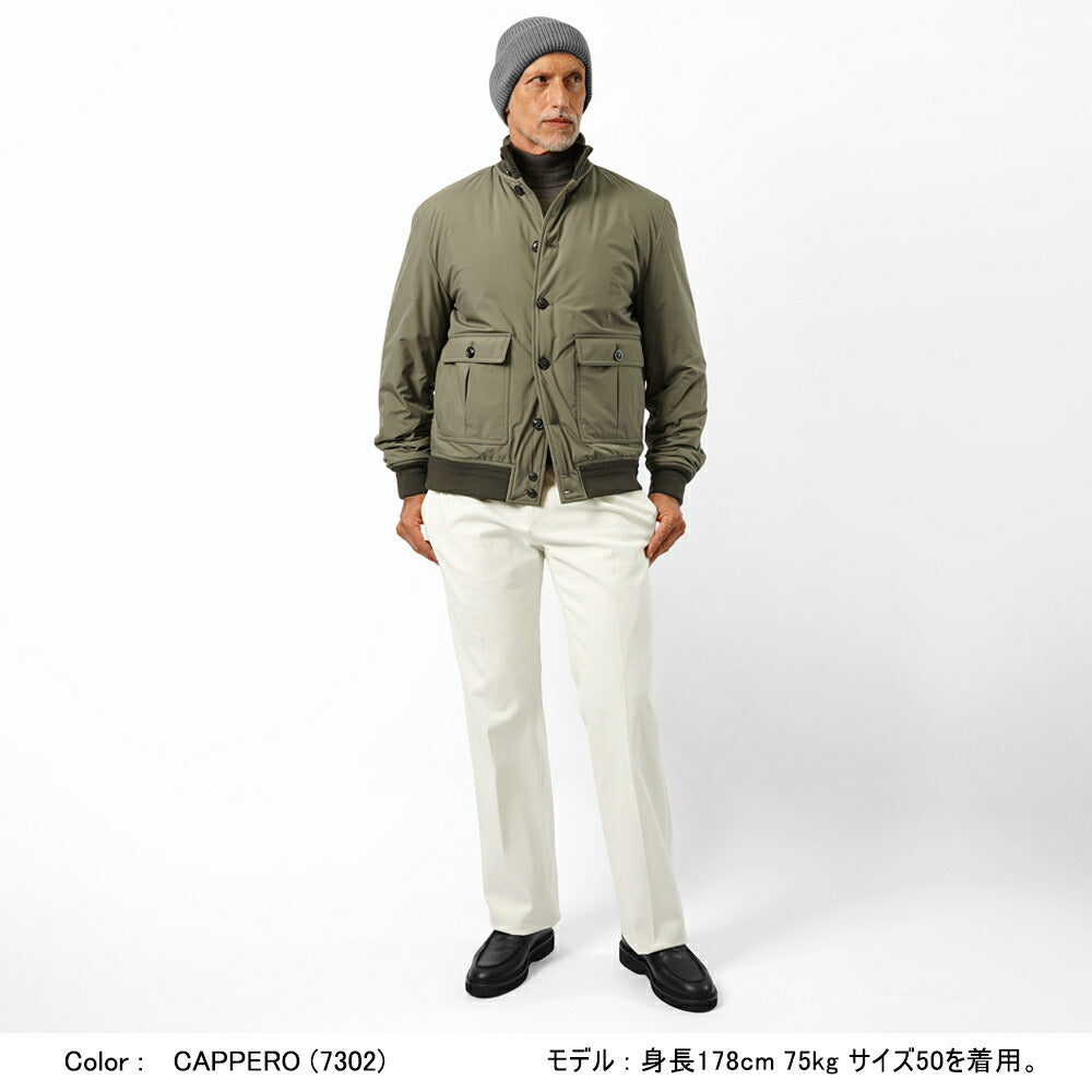 ヴァルスター VALSTAR ヴァルスタリーノ 407A.D083 3レイヤー ナイロン ブルゾン 25AW 秋冬 PADDED VALSTARINO パデッド 中綿 撥水 3レイヤー バルスター バルスタリーノ メンズ アウター イタリア ジャケット ブルゾン ショート丈 アウター インポート