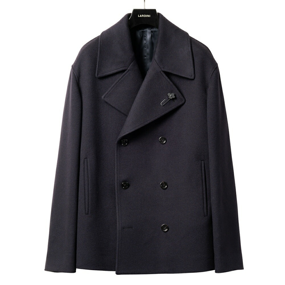 ラルディーニ LARDINI ウールビーバー ショートピーコート AARUIZM-CN65601