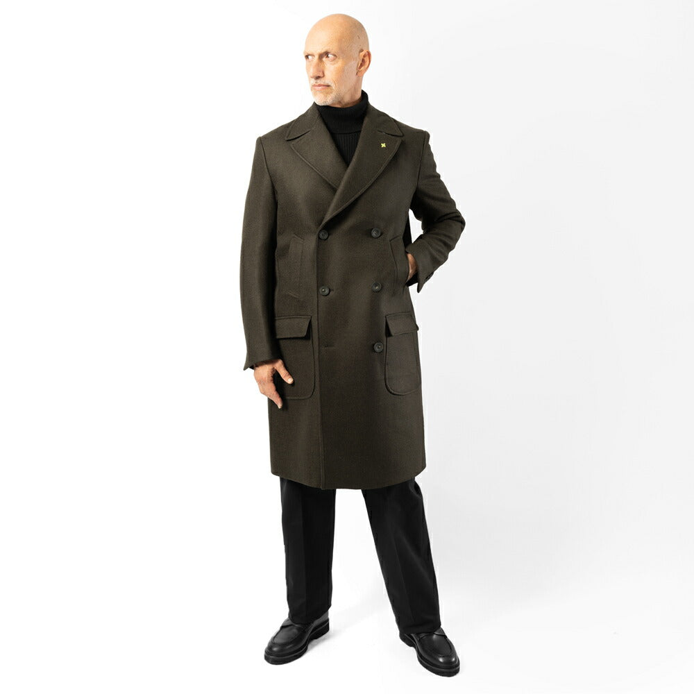 アレッサンドロジレス ALESSANDRO GILLES CD37 3643 ダブルブレストコート