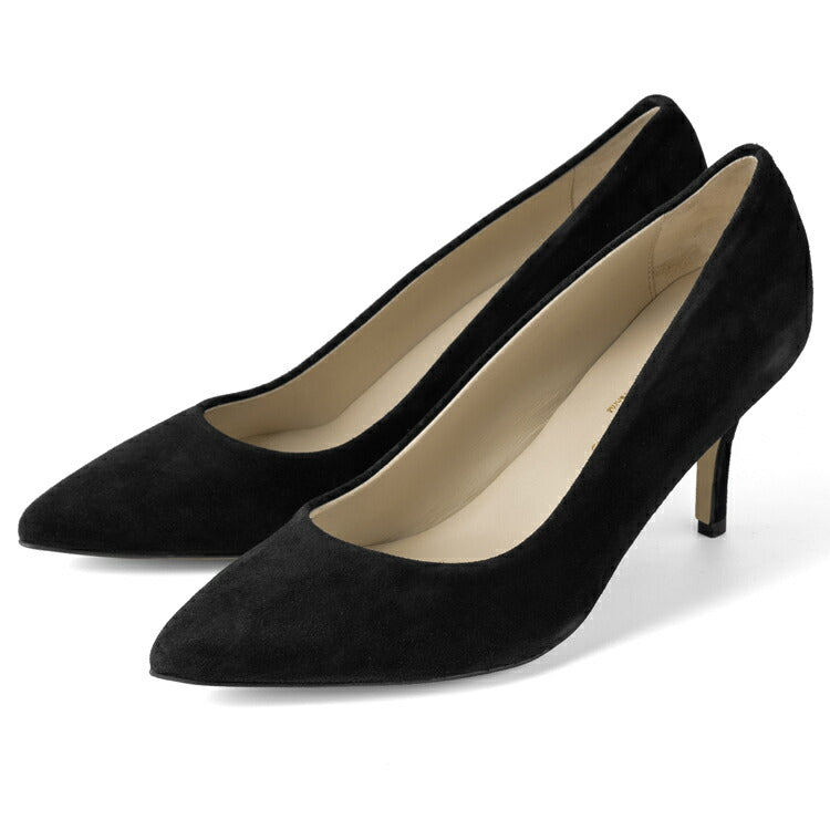 コルソローマ 9 CORSO ROMA 9 パンプス NOEMI500 スエード NERO