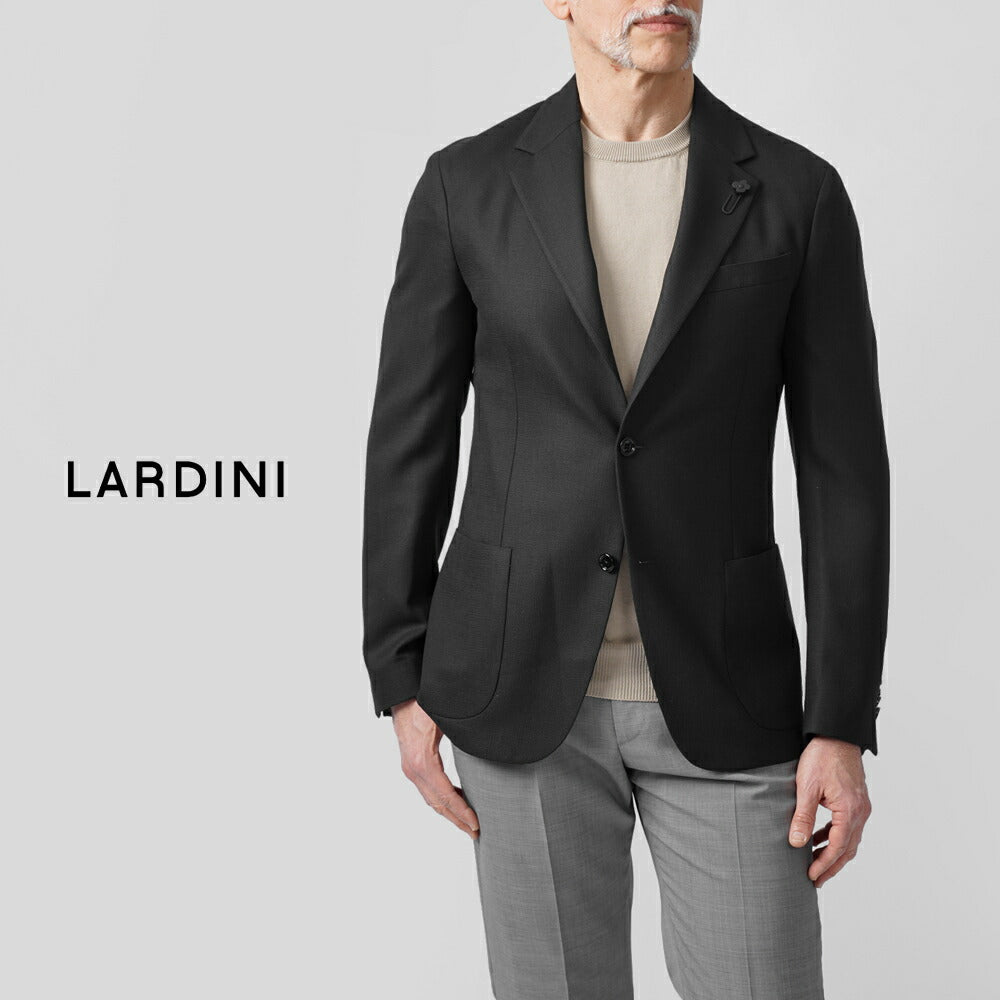 ラルディーニ LARDINI ジャケット ブラック ES949E-ESIF64504 25SS 25