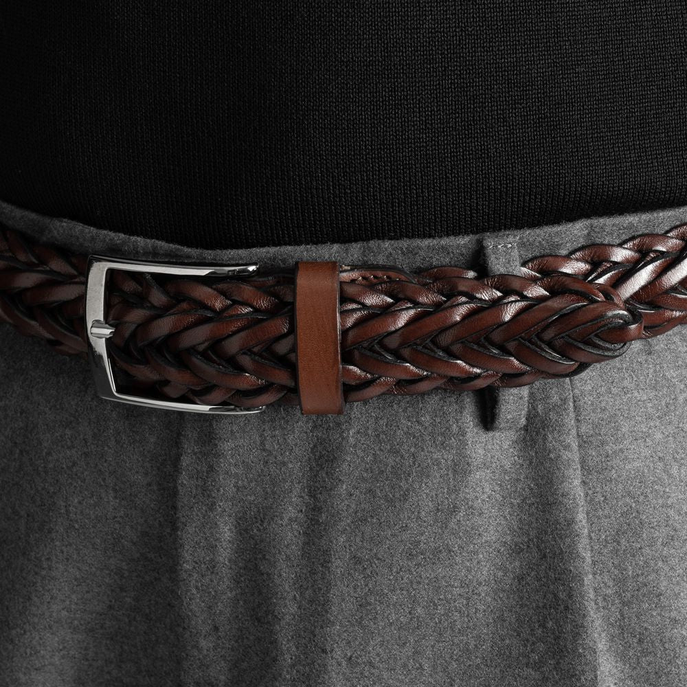 サドラーズ Saddler's カーフメッシュベルト 【3.5cm幅】 G76