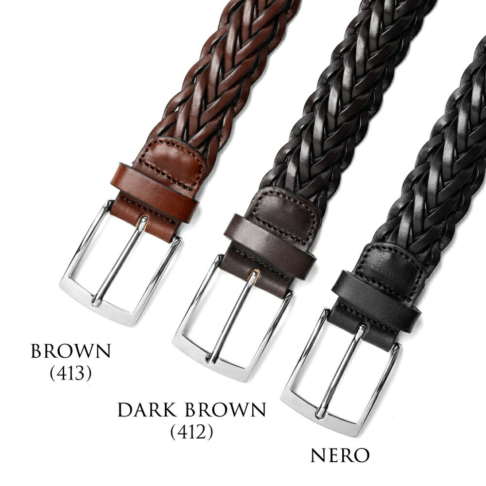 サドラーズ Saddler's カーフメッシュベルト 【3.5cm幅】 G76