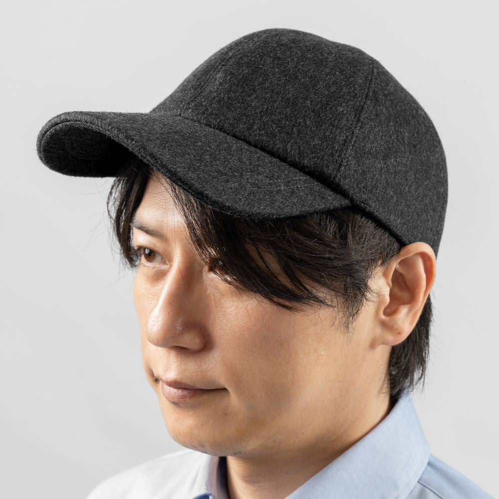 ヘッドニスト HEADONISTE ベースボールキャップ カシミア ウール KASHEMERE BB