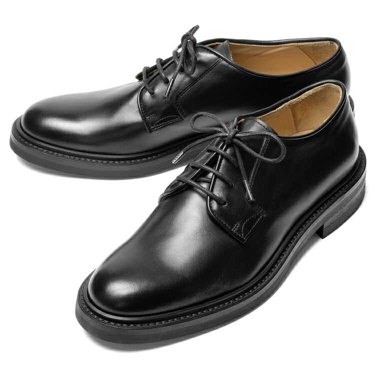 マント MAN.TO プレーントゥ 外羽根 レザー ブラック ELLAND 革靴 本革 ドレスシューズ ダイナイト メンズ カジュアル イタリア メンズ靴 歩きやすい シンプル 【送料無料】