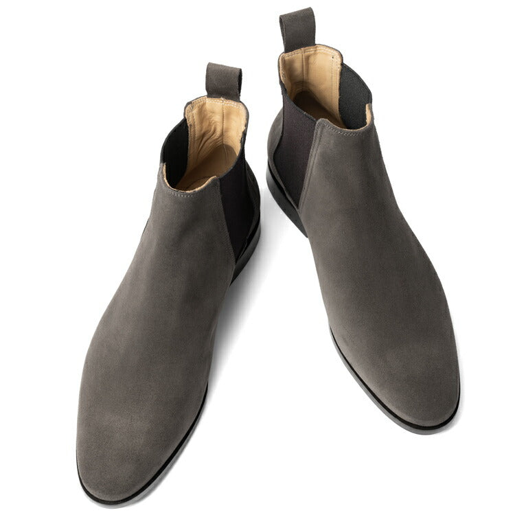 マント MAN.TO サイドゴアブーツ スエード ダークブラウン KENDAL 革靴 本革 ブーツ サイドゴア ドレスシューズ レザーソール メンズ カジュアル イタリア メンズ靴 歩きやすい シンプル 【送料無料】