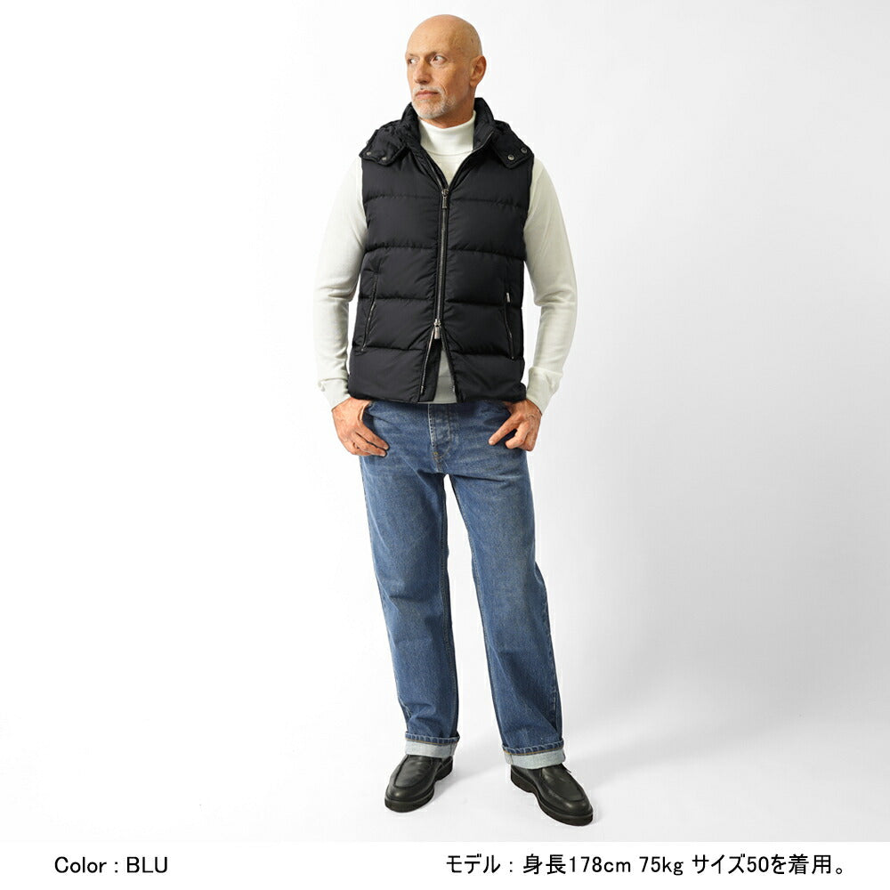 ムーレー MOORER ファイアー FIRE-WK ダウンベスト ダウンパーカ ダウンフーディ—