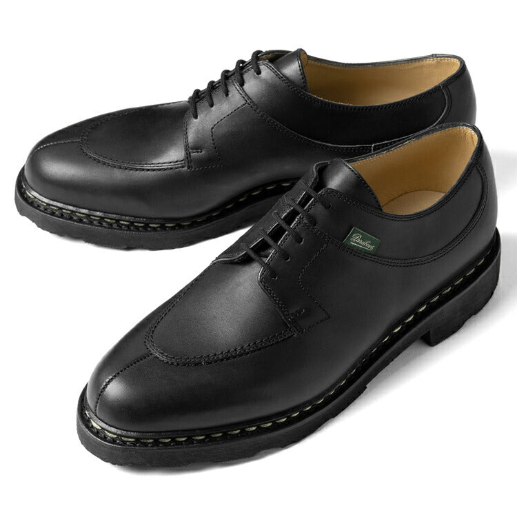 パラブーツ PARABOOT アヴィニョン AVIGNON ブラック LIS-NOIR 705109 カーフ ノルウィージャン製法 Uチップ メンズ ビジネスシューズ メンズ革靴 高品質 メンズ ブランド 履き心地 紳士靴 乗せモカ ドレスシューズ メンズビジネスシューズ 黒 カジュアル