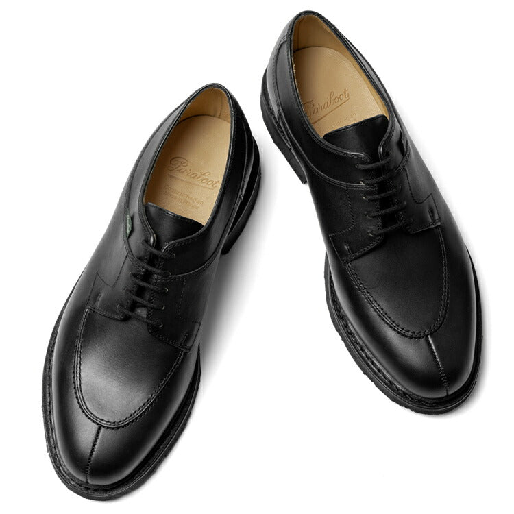 パラブーツ PARABOOT アヴィニョン AVIGNON ブラック LIS-NOIR 705109 カーフ ノルウィージャン製法 Uチップ メンズ ビジネスシューズ メンズ革靴 高品質 メンズ ブランド 履き心地 紳士靴 乗せモカ ドレスシューズ メンズビジネスシューズ 黒 カジュアル