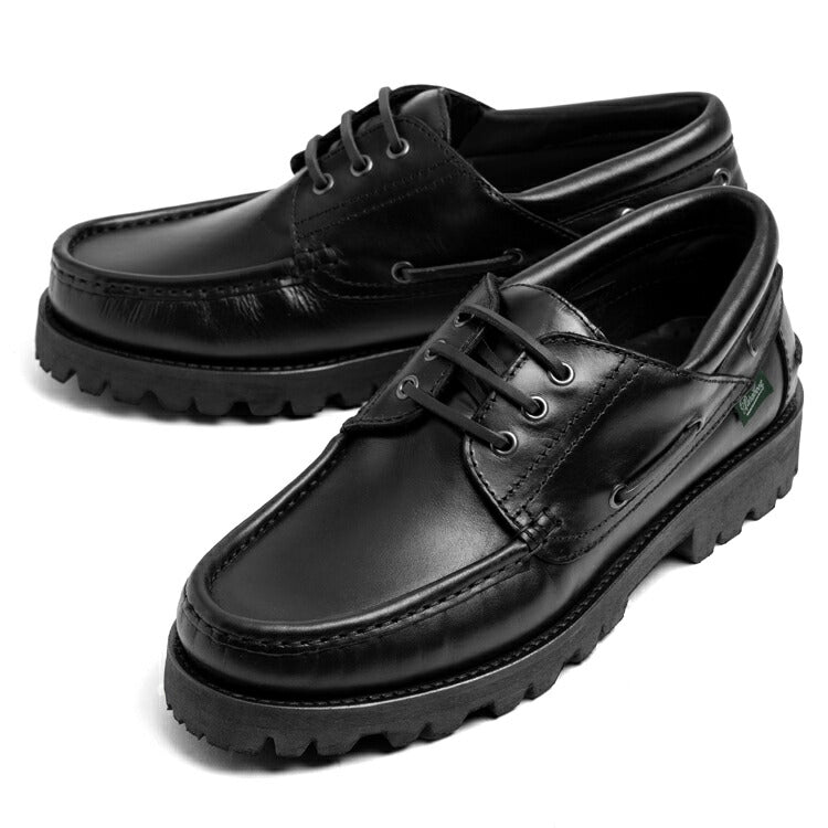 パラブーツ PARABOOT ブリアック BRIAC 240512 デッキシューズ ブラック LIS-NOIR