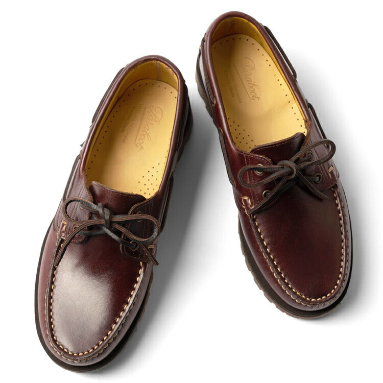 【大きいサイズ特価】パラブーツ PARABOOT MALO / RAID デッキシューズ ブラウン MARRON-LIS AMERICA モカシン 095803 メンズ革靴 高品質 メンズ ブランド 履き心地 紳士靴 カジュアル 革靴