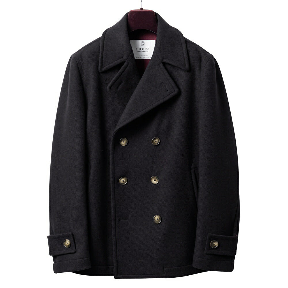エイダム EIDUM PEACOAT BE05F W802 ピーコート ショート丈 Pコート