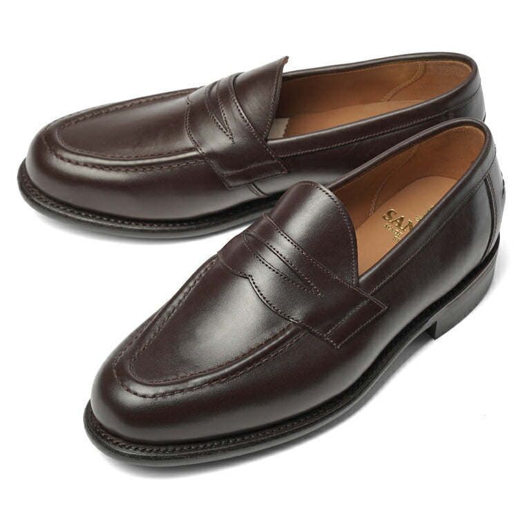 サンダース SANDERS CLIVE PENNY LOAFER ペニーローファー コイン