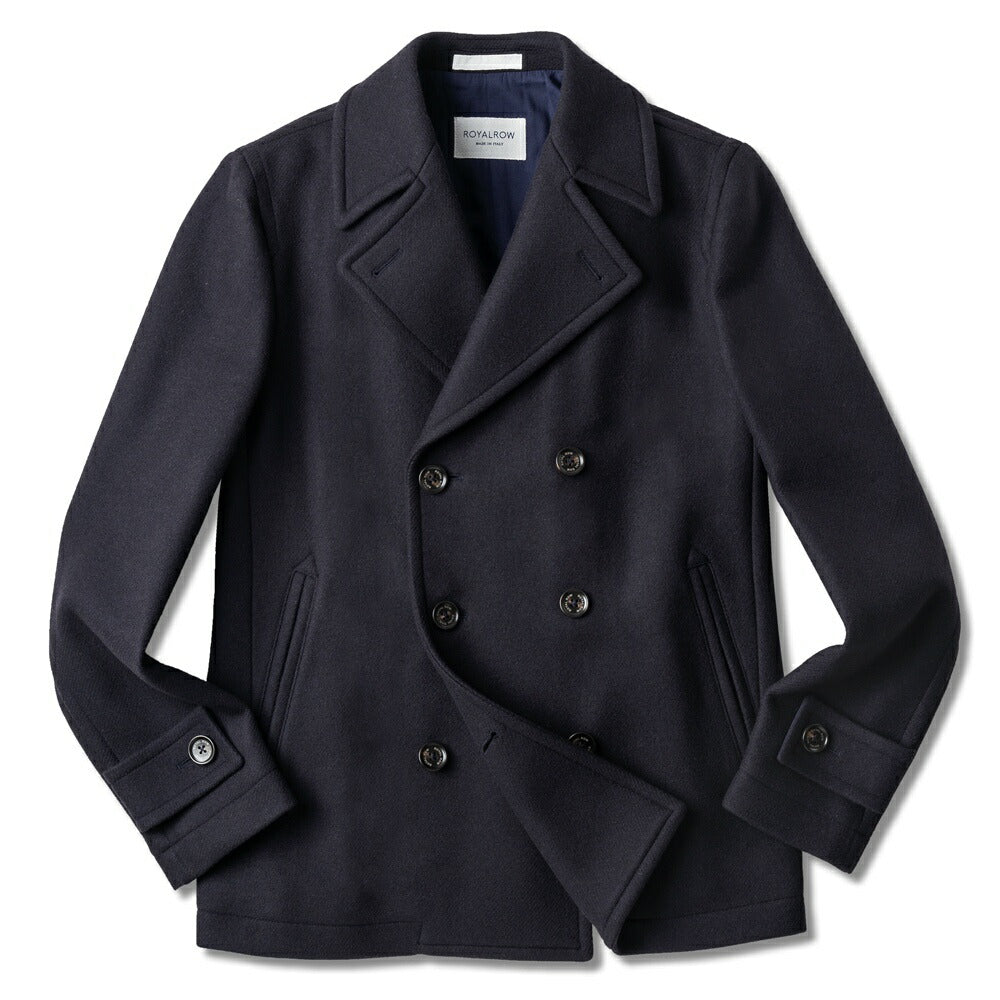 ロイヤルロウ ROYAL ROW ピーコート ショート丈 SHORT PEA b01f M141