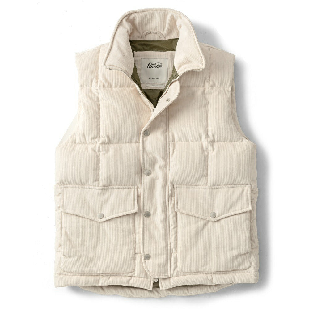 ヴァルスター VALSTAR ダウンベスト コーデュロイ 407N.C007