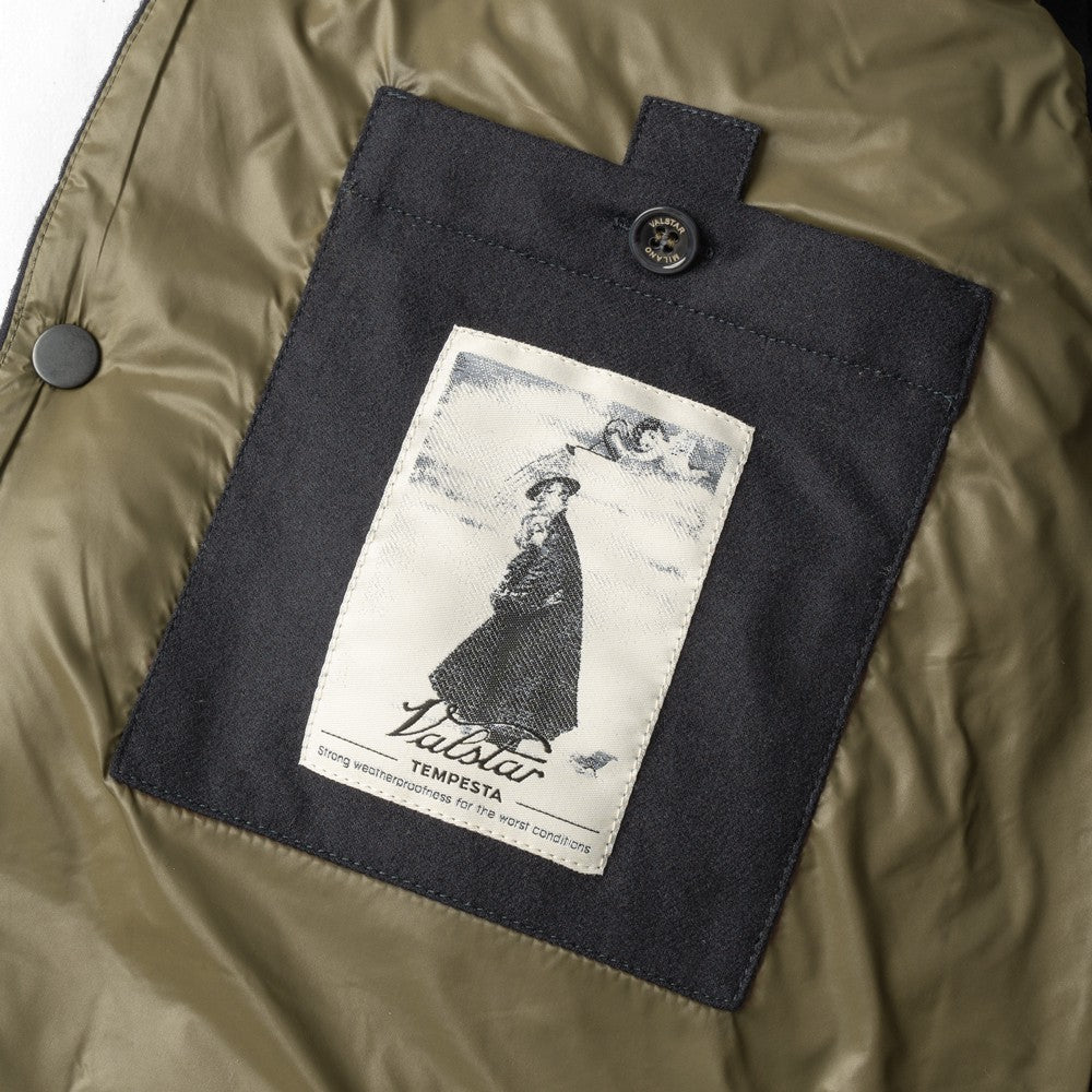 【返品不可】ヴァルスター VALSTAR ダウンベスト カシミア混ウール 407N.C005 24AW 秋冬 パデッド ダウン ベスト バルスター バルスタリーノ メンズ カシミア ウール イタリア ブランド ショート丈 アウター カジュアル 秋 冬 メンズダウン 24AW ベージュ ネイビー