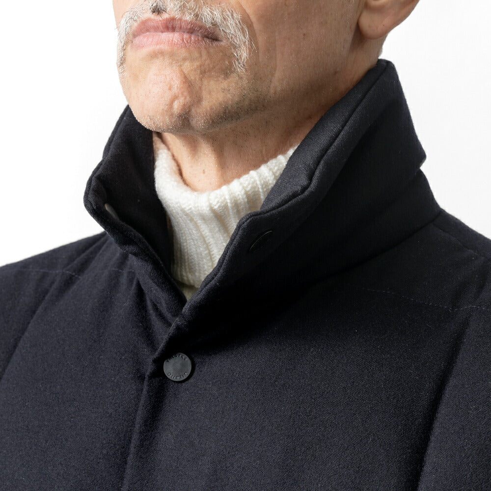 【返品不可】ヴァルスター VALSTAR ダウンベスト カシミア混ウール 407N.C005 24AW 秋冬 パデッド ダウン ベスト バルスター バルスタリーノ メンズ カシミア ウール イタリア ブランド ショート丈 アウター カジュアル 秋 冬 メンズダウン 24AW ベージュ ネイビー