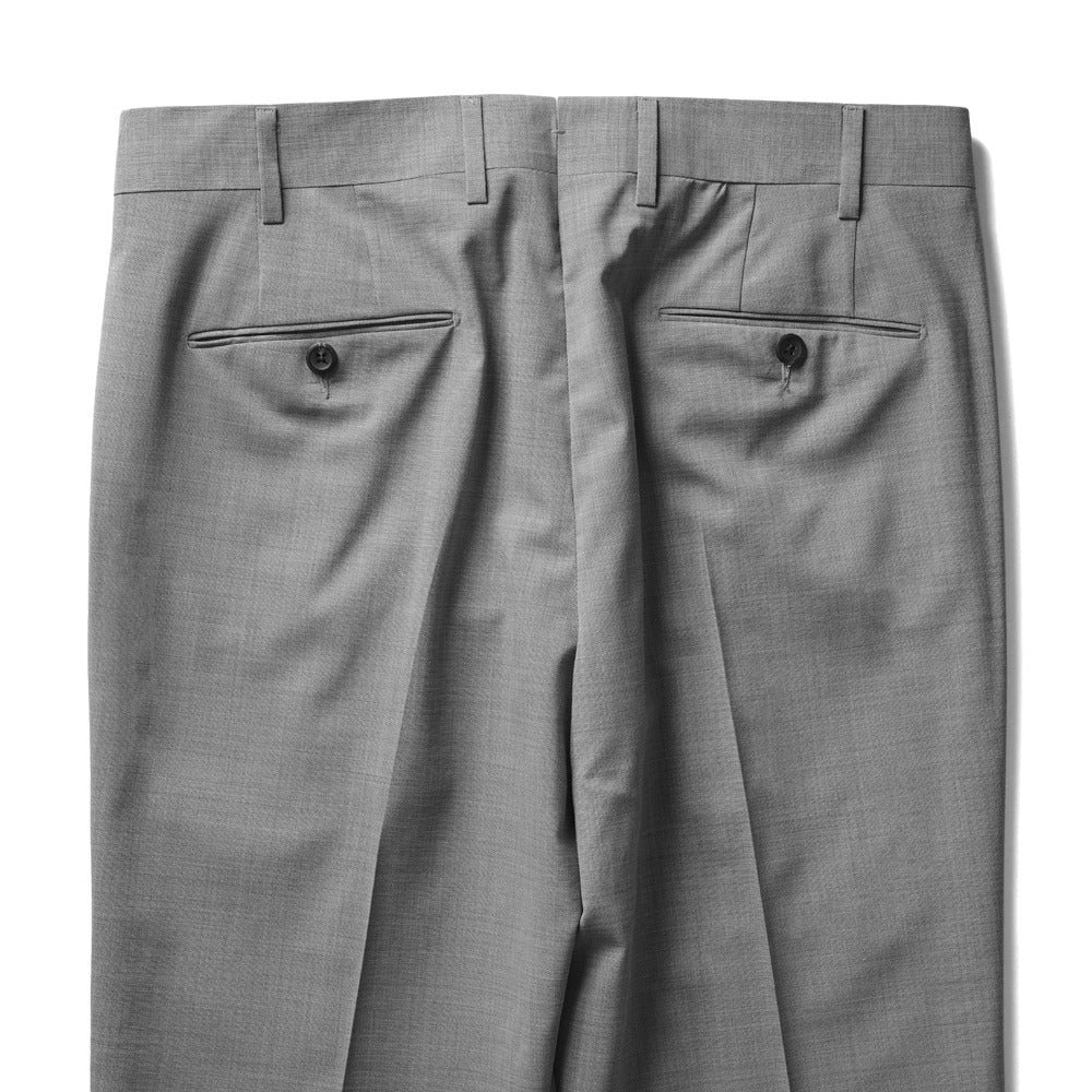 ジェルマーノ GERMANO 373G-2603 スラックス ワンプリーツ ウール ニューヨークフィット スリムフィット 25春夏 ダークグレー ライトグレー テーパード スラックス ストレッチ ウォッシャブル ワンタック ビジネス メンズ インポート イタリア