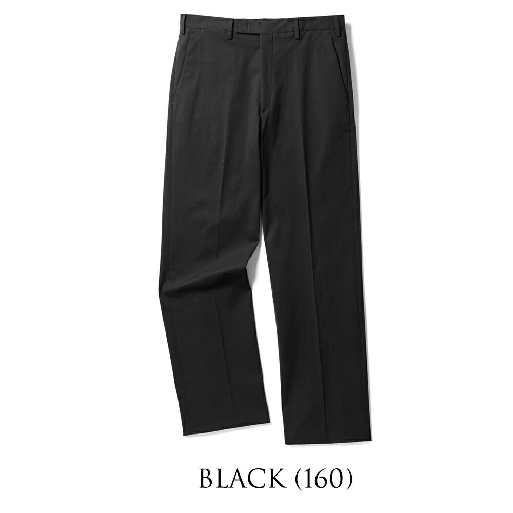 ジェルマーノ GERMANO チノ ノープリーツ 3ONG-3822 後染め ギャバジン コットン ワイド パンツ ストレッチ チノ 25秋冬 ブラック ベージュ カーキ チノパン チノパンツ インポートイタリア