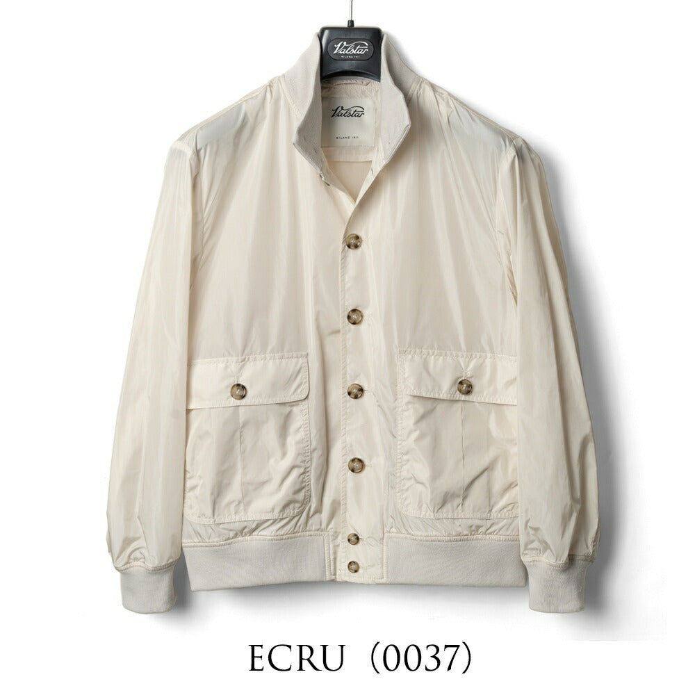 ヴァルスター VALSTAR ヴァルスタリーノ 407A.A027 ナイロン ブルゾン 25SS 春夏 オーバーサイズドフィット バルスター バルスタリーノ メンズ ライトアウター 軽量 イタリア ジャケット ブルゾン  ショート丈 アウター インポート