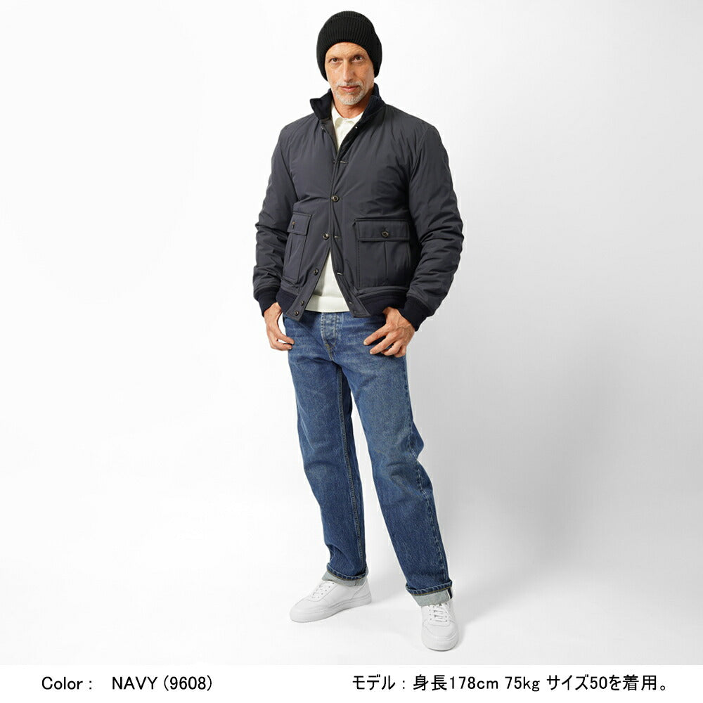 ヴァルスター VALSTAR ヴァルスタリーノ 407A.D083 3レイヤー ナイロン ブルゾン 25AW 秋冬 PADDED VALSTARINO パデッド 中綿 撥水 3レイヤー バルスター バルスタリーノ メンズ アウター イタリア ジャケット ブルゾン  ショート丈 アウター インポート