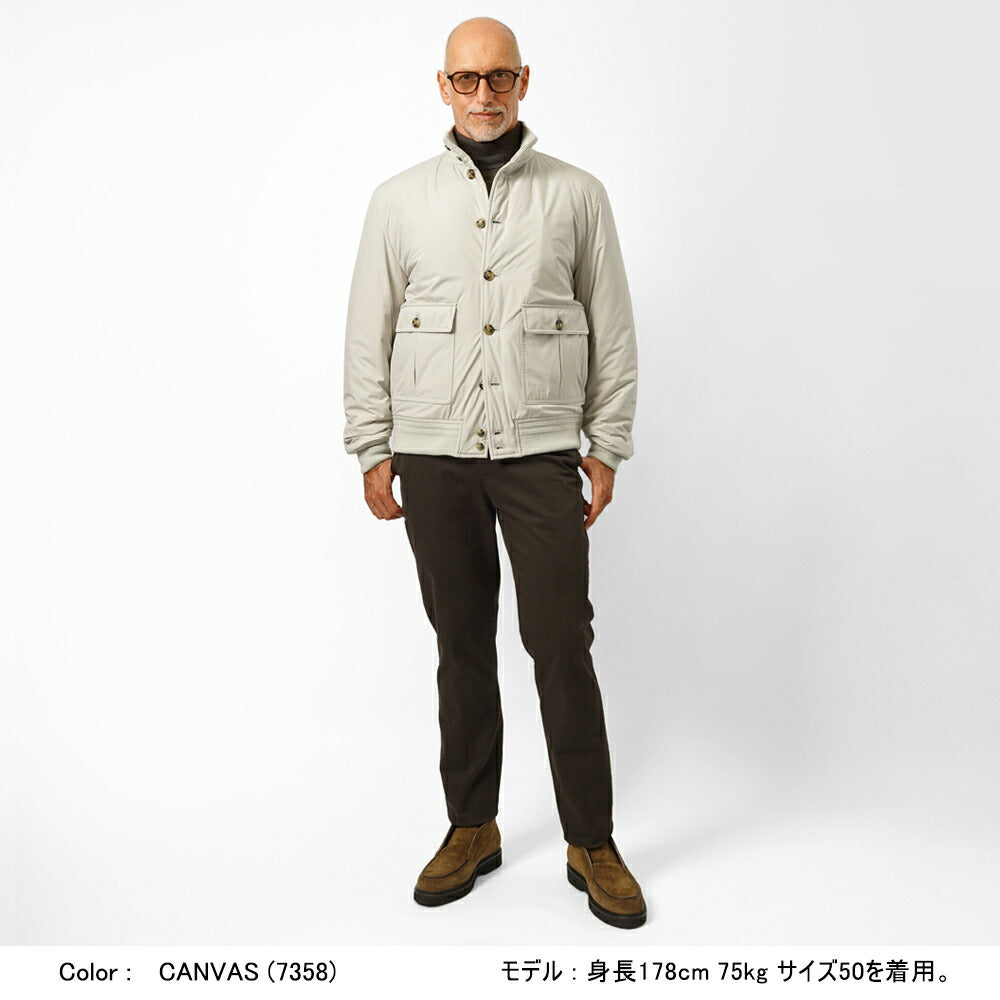 ヴァルスター VALSTAR ヴァルスタリーノ 407A.D083 3レイヤー ナイロン ブルゾン 25AW 秋冬 PADDED VALSTARINO パデッド 中綿 撥水 3レイヤー バルスター バルスタリーノ メンズ アウター イタリア ジャケット ブルゾン  ショート丈 アウター インポート