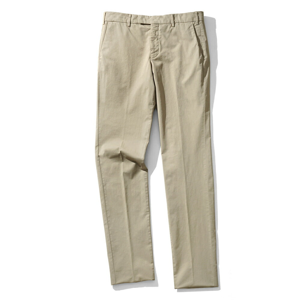 ジェルマーノ GERMANO スリムチノ 570G-2903 後染め ギャバジン コットン パンツ ストレッチ チノ 25春夏 ブラック グレー ベージュ カーキ グレー ネイビー チノパン チノパンツ テーパード インポートイタリア