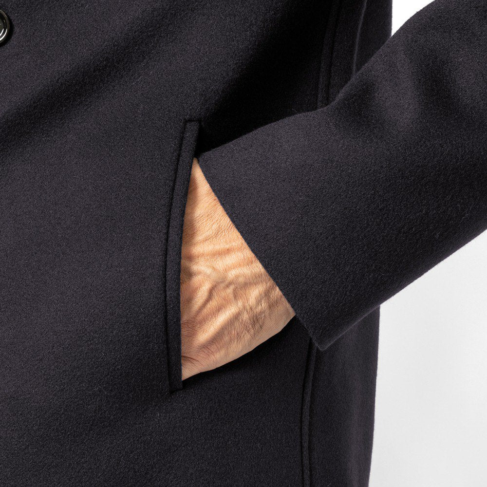 ラルディーニ LARDINI ウールビーバー ショートピーコート AARUIZM-CN65601