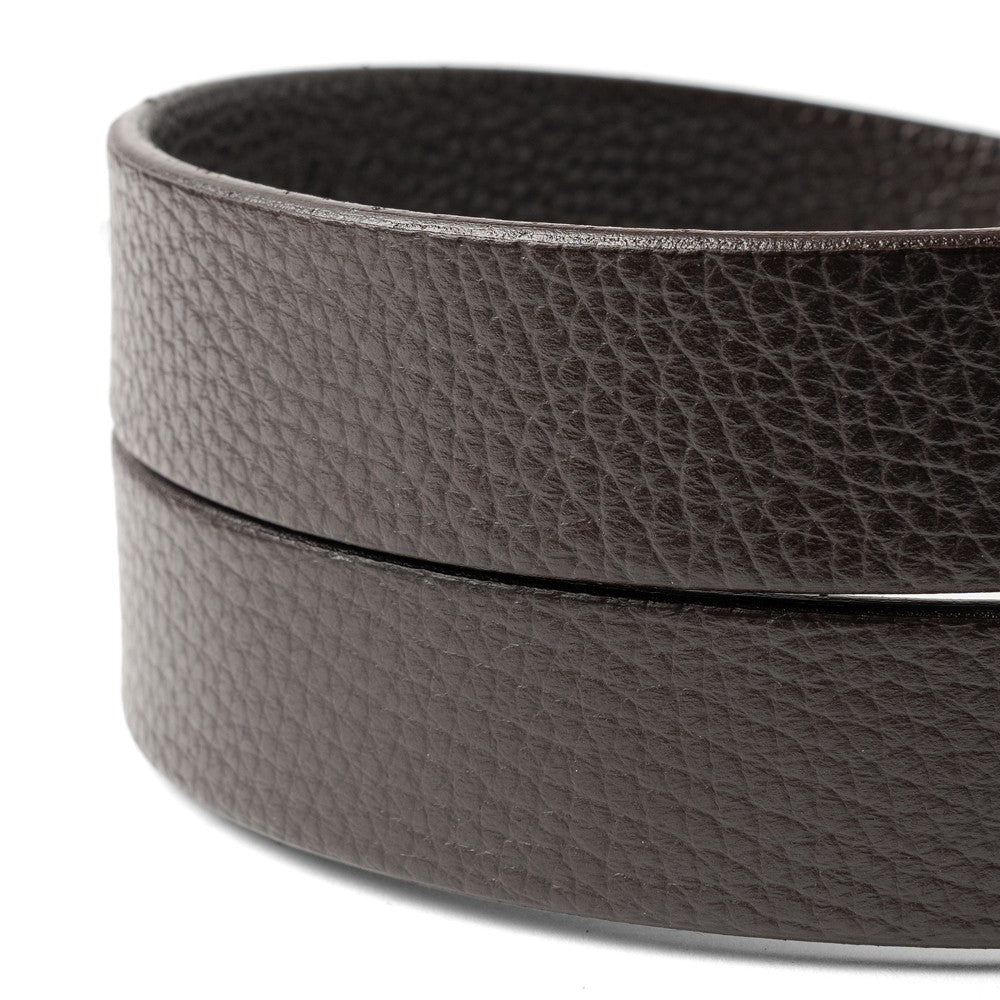 D'AMICO ダミーコ リングベルト プンターレ シルバーバックル レザー ACU2452 ブラック ダークブラウン Andrea D'AMICO アンドレアダミコ メンズベルト メンズ ベルト 垂らす 本革 牛革 レザーベルト 男性用ベルト カジュアル ドレス ビジネス イタリア インポート