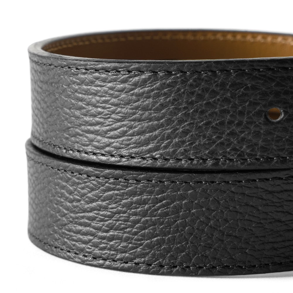 D'AMICO ダミーコ カーフベルト シボ革 レザー ACU2973 ブラック ダークブラウン Andrea D'AMICO アンドレアダミコ メンズベルト 本革 牛革 レザーベルト 革ベルト 紳士ベルト 紳士用ベルト 男性用ベルト 男性ベルト 黒 シンプル おしゃれ