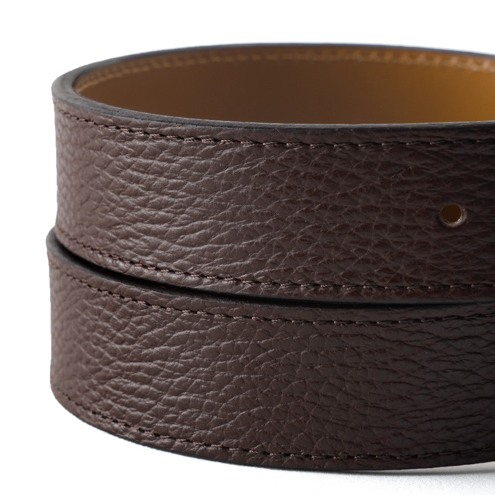 D'AMICO ダミーコ カーフベルト シボ革 レザー ACU2973 ブラック ダークブラウン Andrea D'AMICO アンドレアダミコ メンズベルト 本革 牛革 レザーベルト 革ベルト 紳士ベルト 紳士用ベルト 男性用ベルト 男性ベルト 黒 シンプル おしゃれ