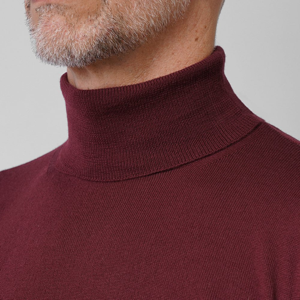 アレッサンドロルッピ ALESSANDRO LUPPI タートルネック ニット 25AW メンズ エクストラファインメリノウール 1224 ハイネックセーター メンズセーター メンズニット 薄手 シンプル カラー 薄手ニット ハイネック メリノウール インナー