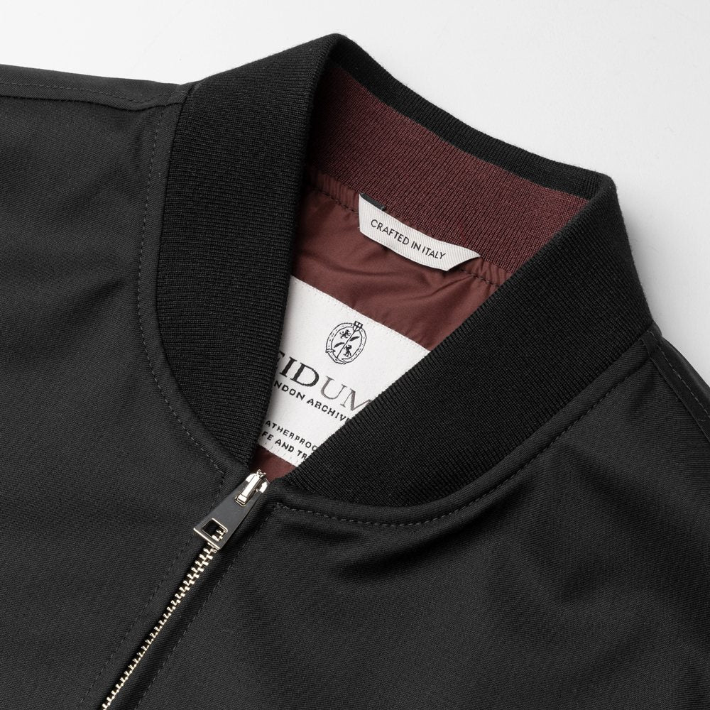 エイダム EIDUM ボンバージャケット ウールブルゾン BARAK BE07M W771B