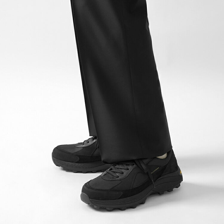 ベルドンヌ BELLEDONNE スニーカー B9トレイルシューズ ブラック BLACK ハイテク ナイロン レザー 本革 ビブラムソール メンズ スニーカー フランス プレミアム ラグスポ シンプル ブランド 本革  高級スニーカー 黒スニーカー メンズスニーカー インポート