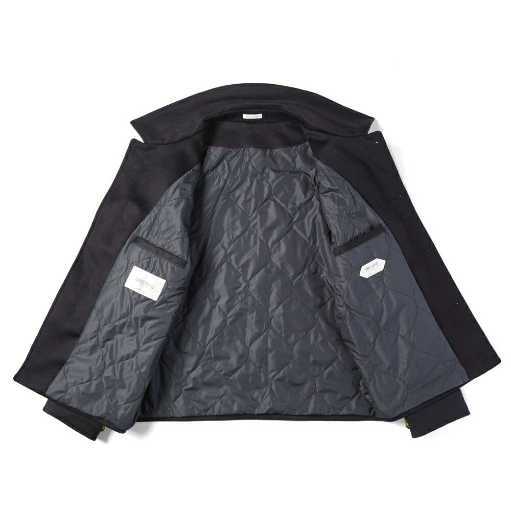 ブレラス BRERAS ブルゾン BELIZE C100 ウール ネイビー ブラック 25AW 25秋冬 ショートブルゾン ジャケット 銀ボタン 金ボタン メンズ ブランド ショート丈 カジュアル 高級 クラシコ イタリア