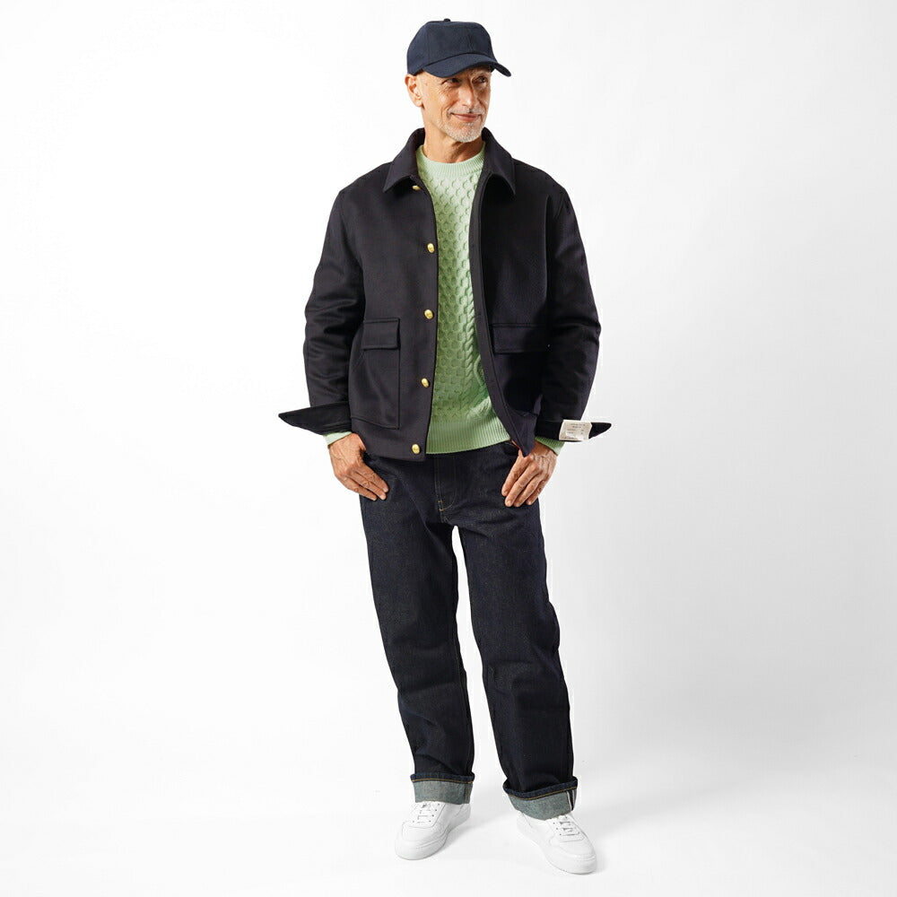 ブレラス BRERAS ブルゾン BELIZE C100 ウール ネイビー ブラック 25AW 25秋冬 ショートブルゾン ジャケット 銀ボタン 金ボタン メンズ ブランド ショート丈 カジュアル 高級 クラシコ イタリア