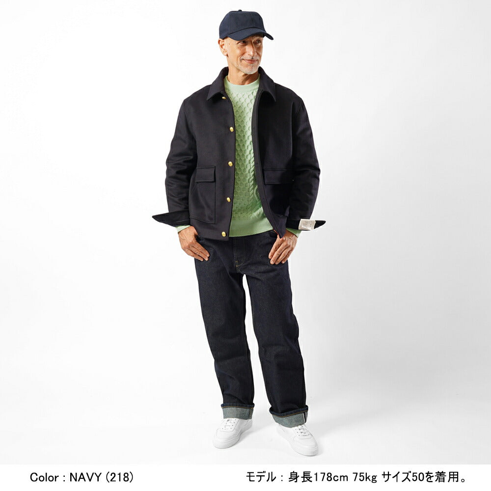 ブレラス BRERAS ブルゾン BELIZE C100 ウール ネイビー ブラック 25AW 25秋冬 ショートブルゾン ジャケット 銀ボタン 金ボタン メンズ ブランド ショート丈 カジュアル 高級 クラシコ イタリア