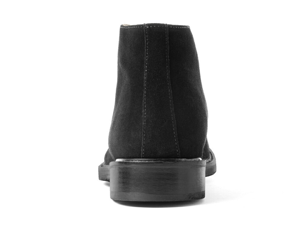 【返品不可】ボエモス BOEMOS チャッカブーツ 4011-I23 スエード ブラック BLACK スウェード メンズ ブーツ イタリア 本革 ブランド