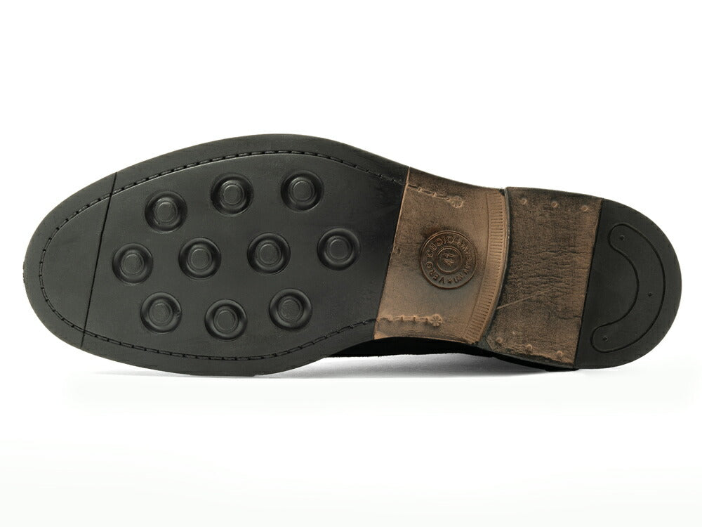 【返品不可】ボエモス BOEMOS チャッカブーツ 4011-I23 スエード ブラック BLACK スウェード メンズ ブーツ イタリア 本革 ブランド