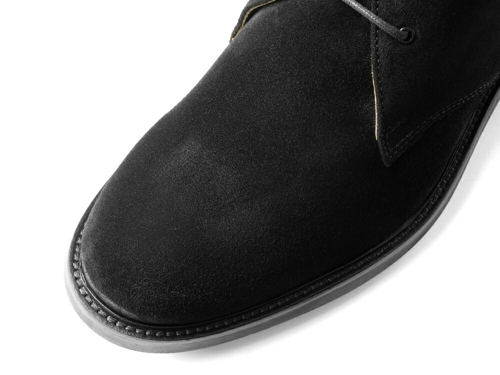 【返品不可】ボエモス BOEMOS チャッカブーツ 4011-I23 スエード ブラック BLACK スウェード メンズ ブーツ イタリア 本革 ブランド