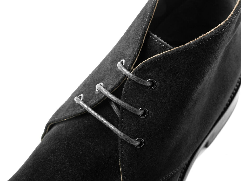 【返品不可】ボエモス BOEMOS チャッカブーツ 4011-I23 スエード ブラック BLACK スウェード メンズ ブーツ イタリア 本革 ブランド