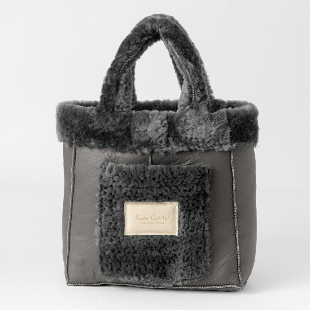 LISA CONTE リサコンテ BRILLA ボアバッグ ムートン