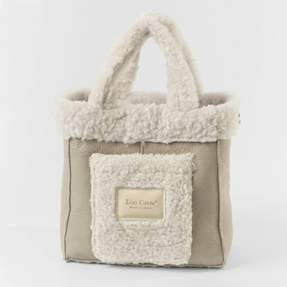 LISA CONTE リサコンテ BRILLA ボアバッグ ムートン