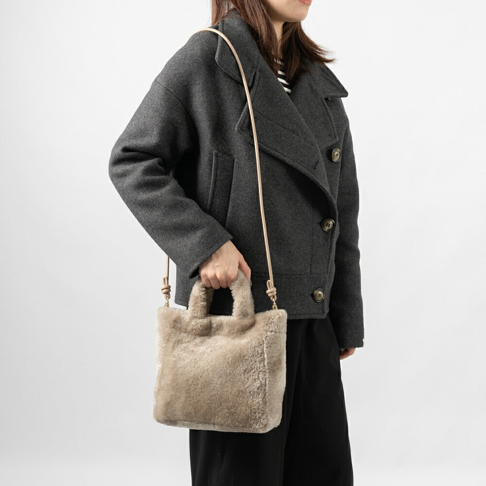 LISA CONTE リサコンテ BRILLA ボアバッグ ムートン