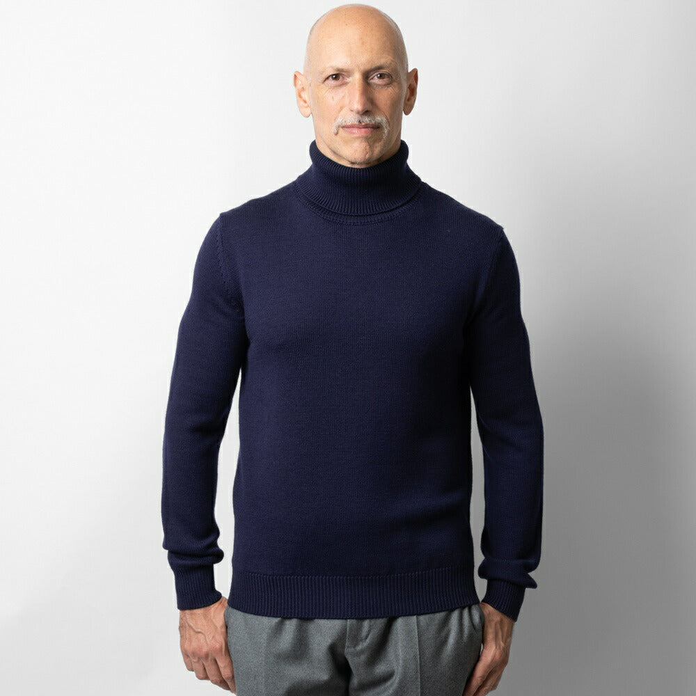 バフィー BAFY 4572 タートルネック ニット 7G ウール メンズ ミドルゲージニット タートルネックニット メリノウール 7ゲージ セーター ミドルゲージ 長袖 タートル ブランド メンズニット イタリア ハイネック 男性 ブラック  ネイビー グレー ピンク カーキ