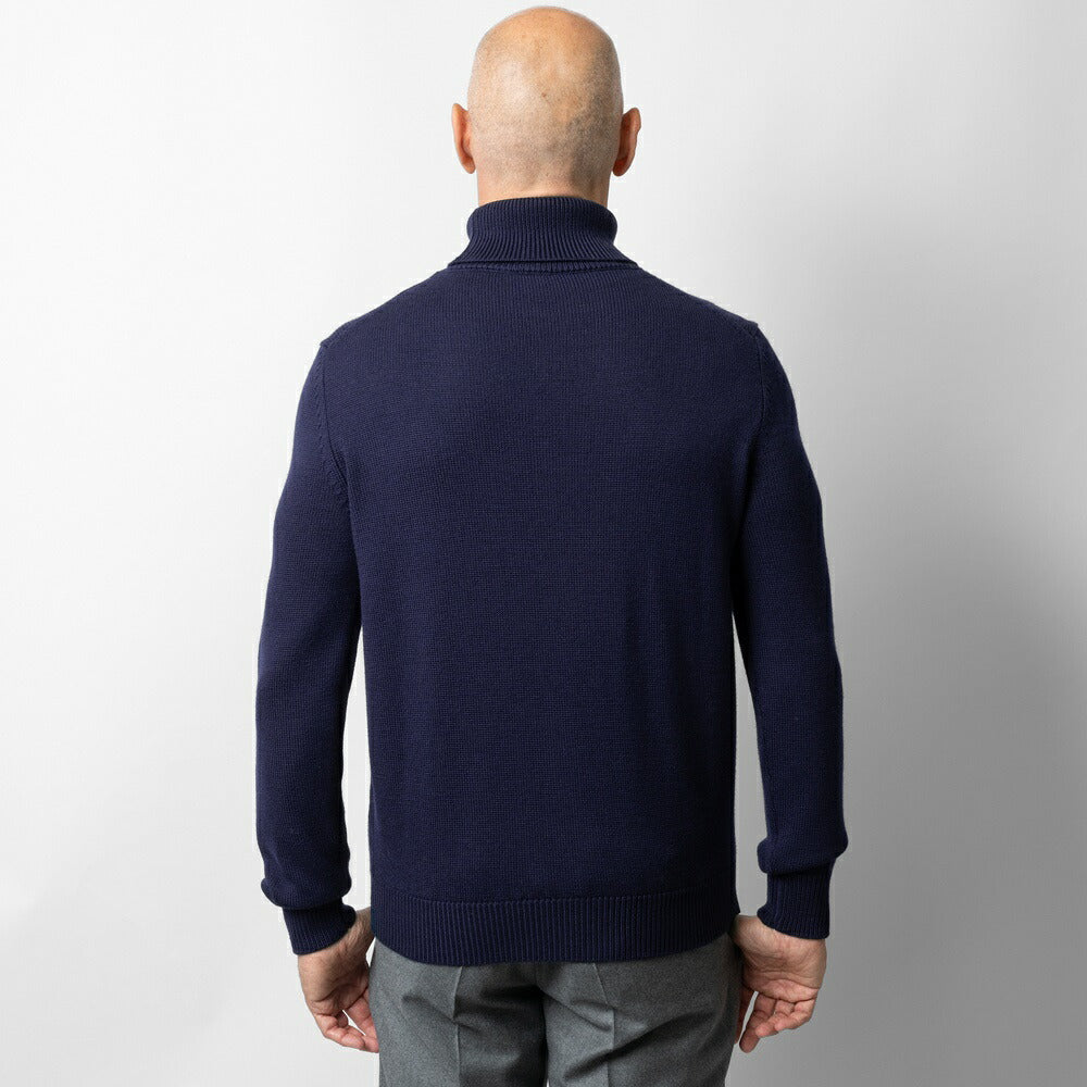 バフィー BAFY 4572 タートルネック ニット 7G ウール メンズ ミドルゲージニット タートルネックニット メリノウール 7ゲージ セーター ミドルゲージ 長袖 タートル ブランド メンズニット イタリア ハイネック 男性 ブラック  ネイビー グレー ピンク カーキ