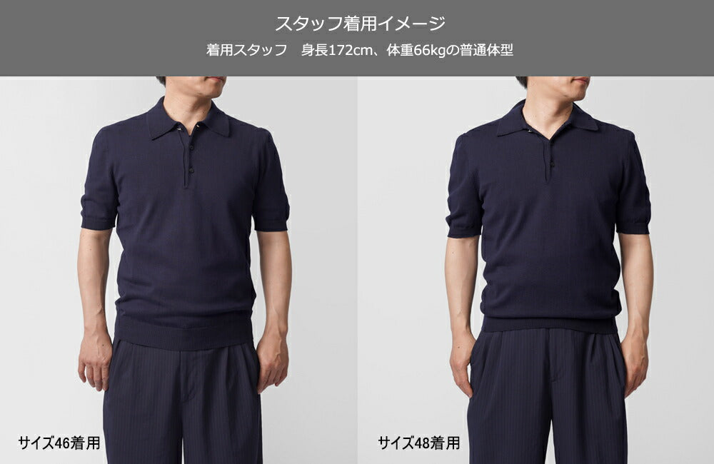 バフィー BAFY ニット ポロシャツ 1604TBM 金ボタン 銀ボタン ブルー ブラック ネイビー オフホワイト グレー カーキ ベージュ 25SS メンズ 夏 半袖 ニット ニットポロ サマーニット 薄手 イタリア Tシャツ 25春夏 大人 コットン 綿 無地 ブランド 春 黒 白 紺 トップス